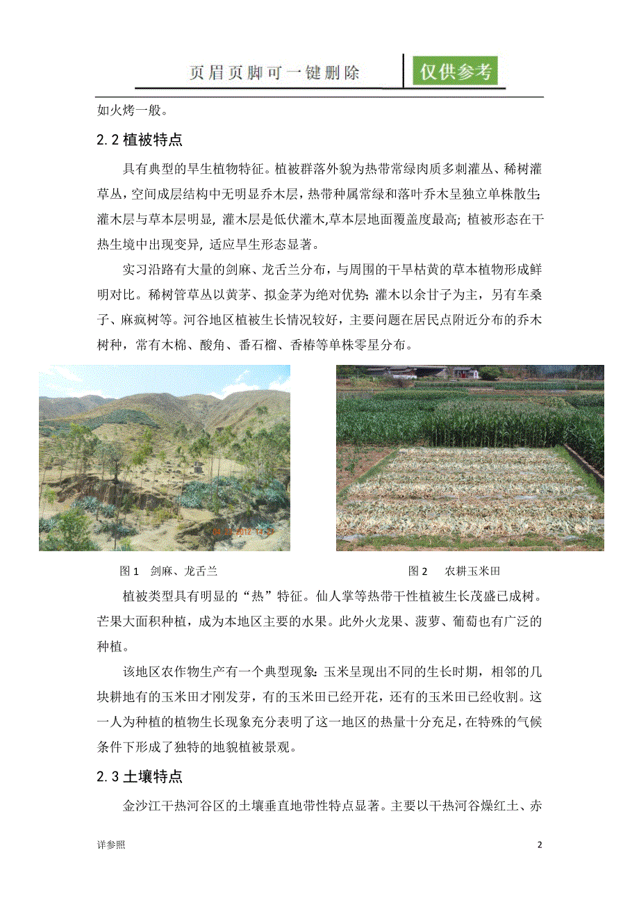 金沙江干热河谷区的特点及成因分析[苍松书苑]_第2页