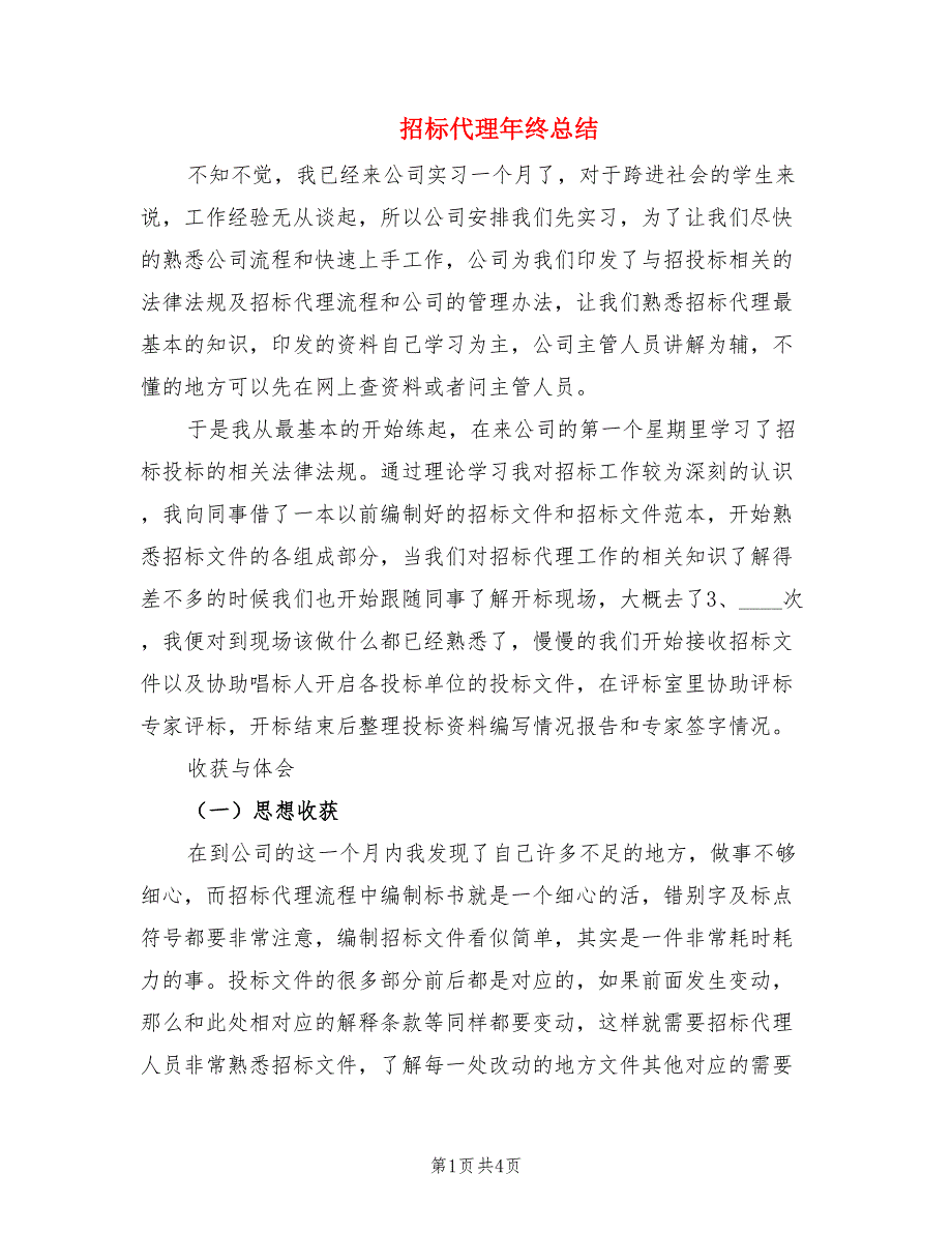 招标代理年终总结.doc_第1页