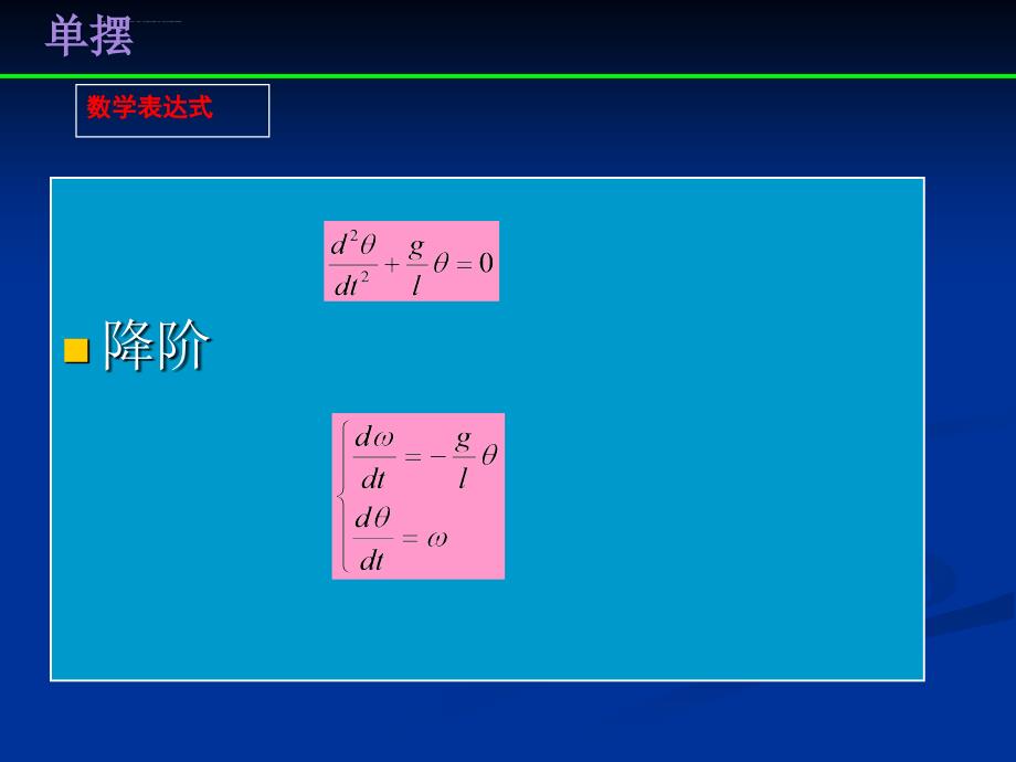 单摆运动相图ppt课件_第4页