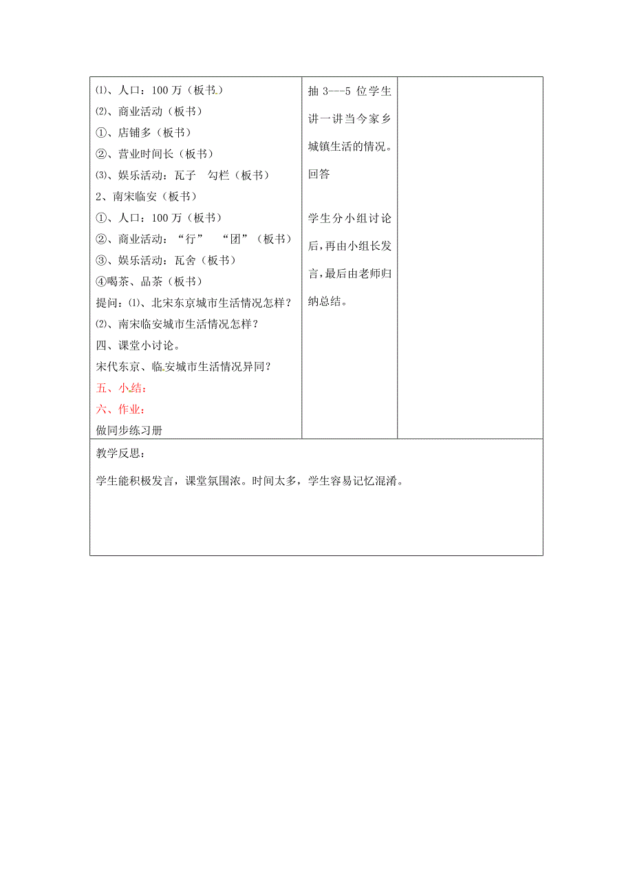 七年级历史下册7.3宋代的社会生活教案川教版_第3页