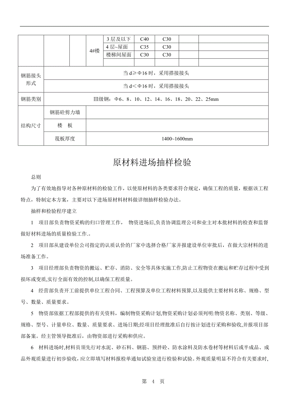 原材料进场抽样检验专项方案_第4页