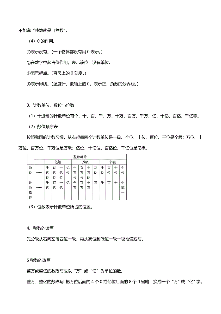 人教版小学数学六年级下册知识点整理和复习_第2页