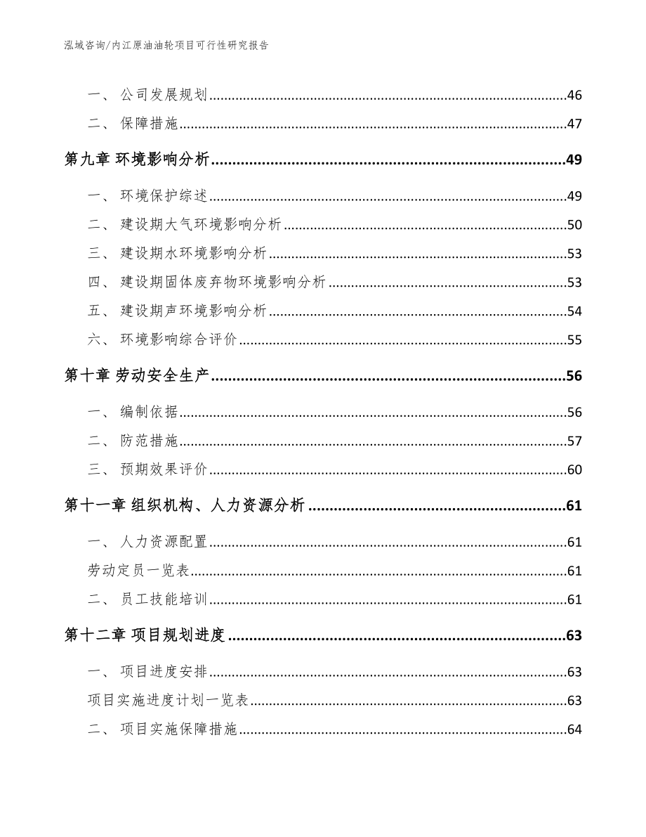 内江原油油轮项目可行性研究报告范文模板_第3页