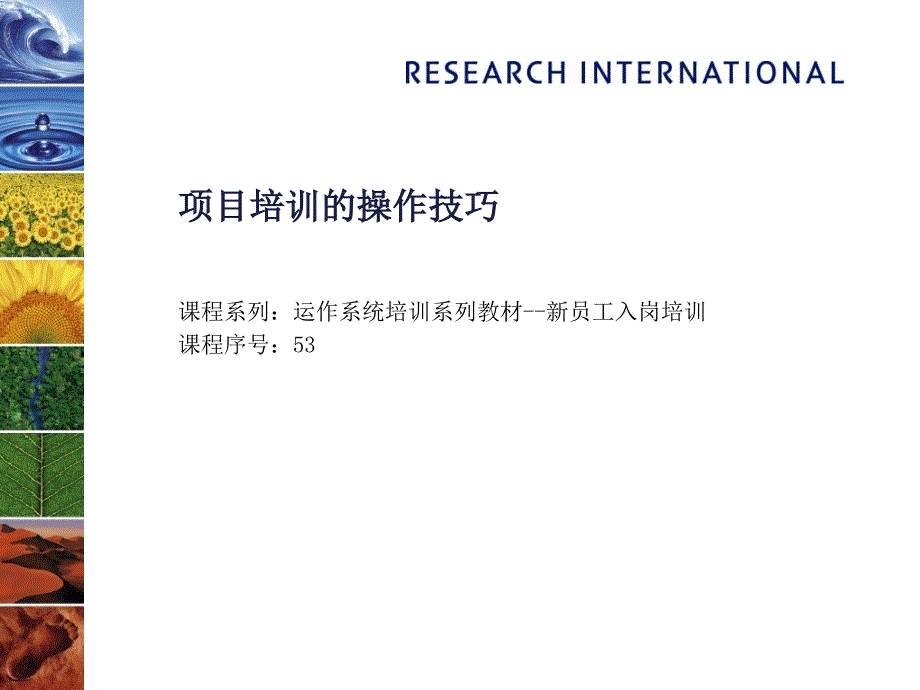 市场调研项目培训的操作技巧课件_第2页