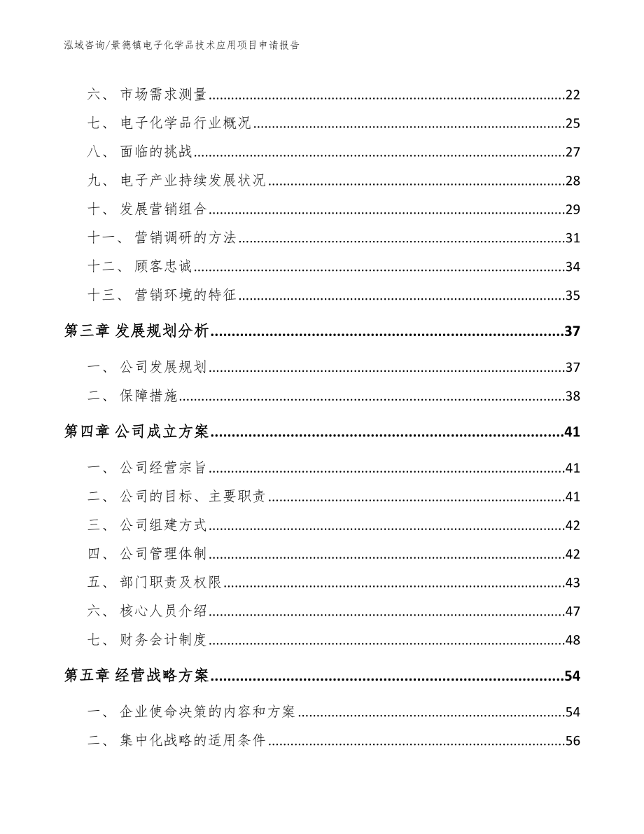 景德镇电子化学品技术应用项目申请报告_第3页