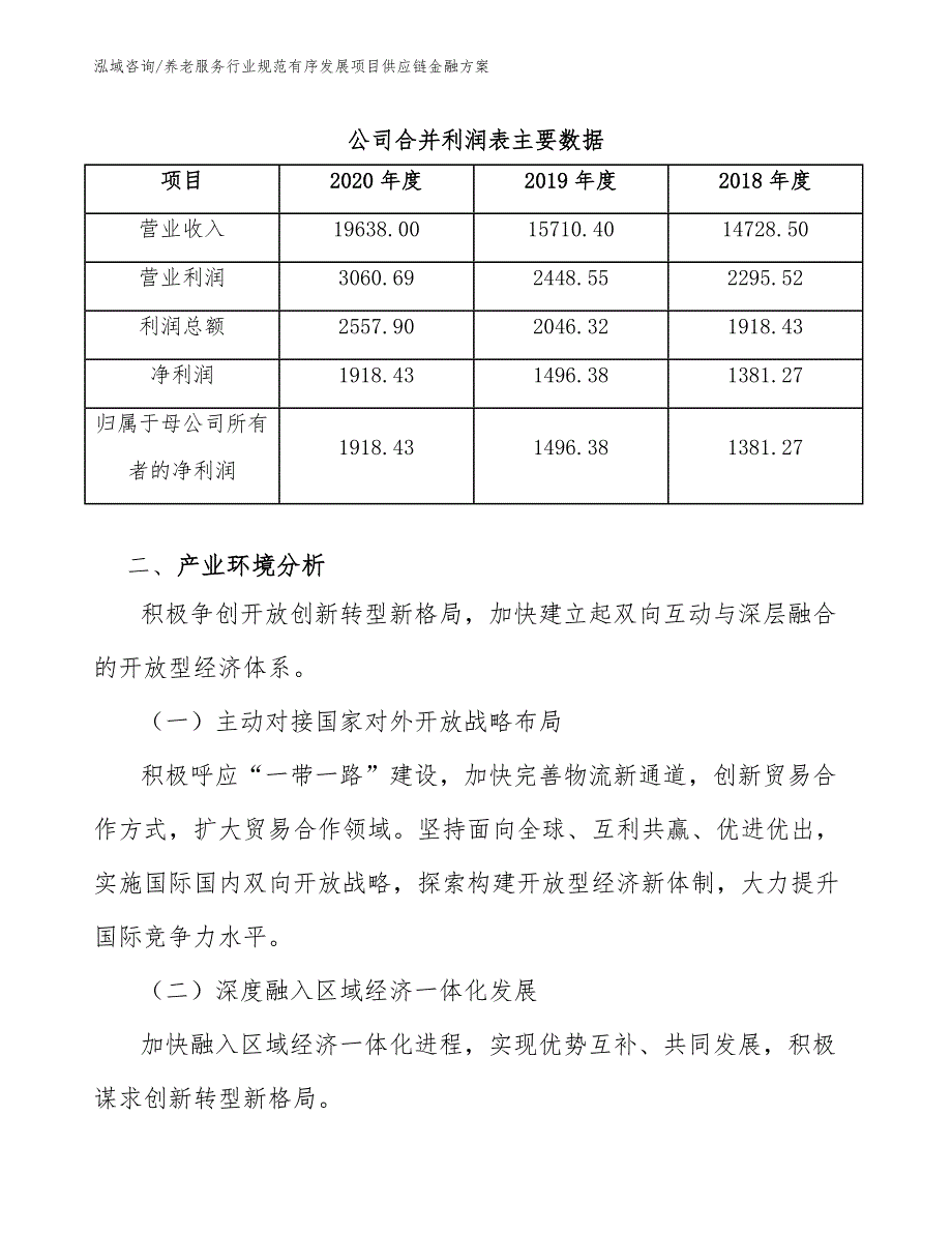 养老服务行业规范有序发展项目供应链金融方案（参考）_第3页