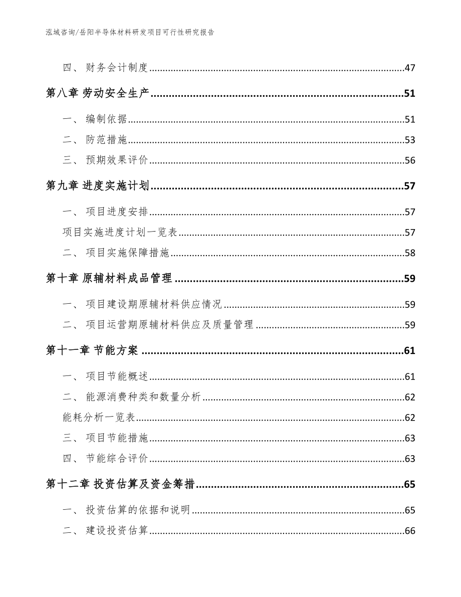 岳阳半导体材料研发项目可行性研究报告（参考模板）_第4页