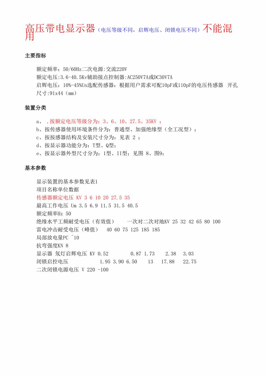 高压带电显示器_第1页