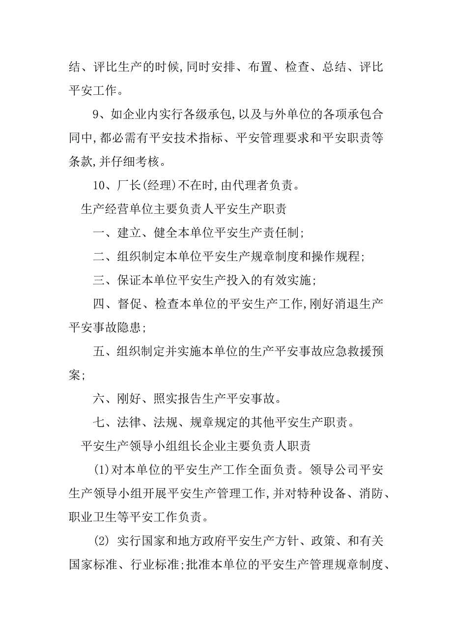 2023年安全生产主要负责人篇_第5页