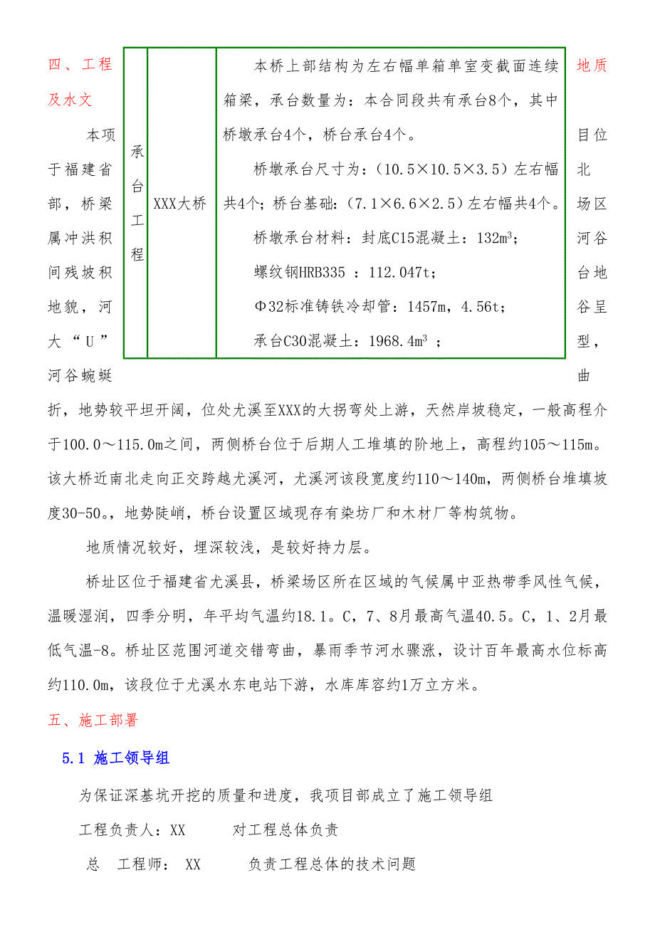 XX大桥深基坑开挖安全施工方案_第3页