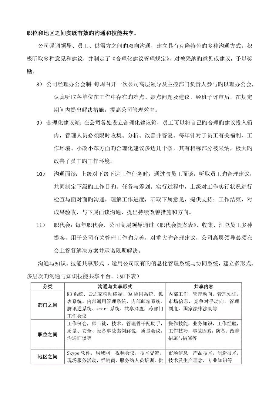 卓越绩效自评经典报告人力资源_第5页