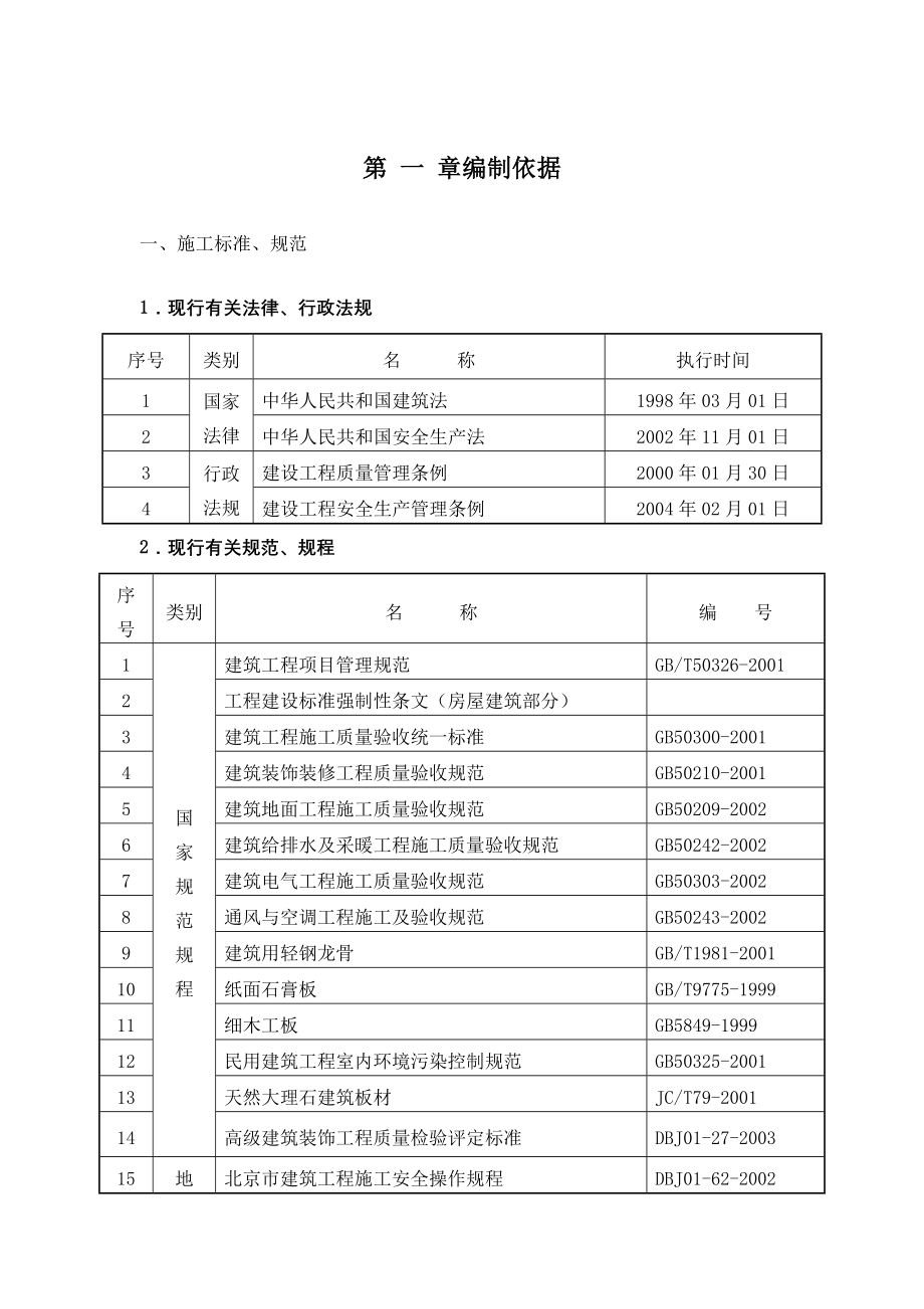 福熙大道售楼处室内装饰工程施工组织_第3页