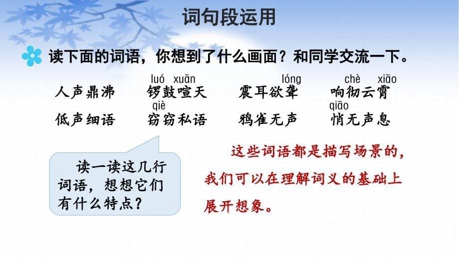 四年级语文上册课件第1单元语文园地一部编版共22张PPT_第5页