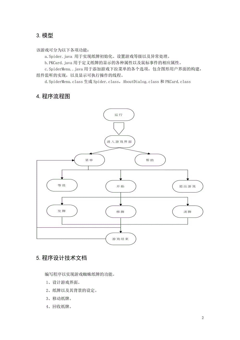 Java课程设计——蜘蛛纸牌游戏_第2页