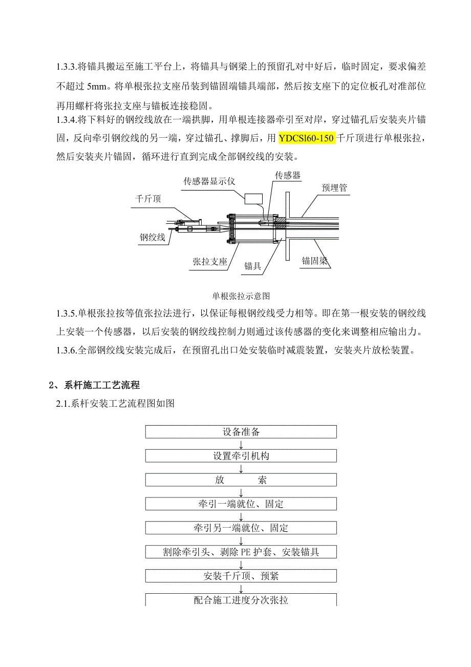 川杨河大桥系杆、吊杆施工方案3_第5页