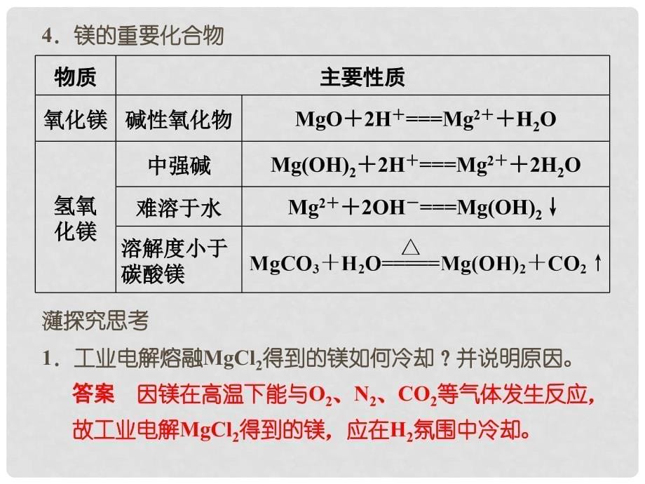 高考化学总复习 第四章 富集在海水中的元素课件第3课时_第5页