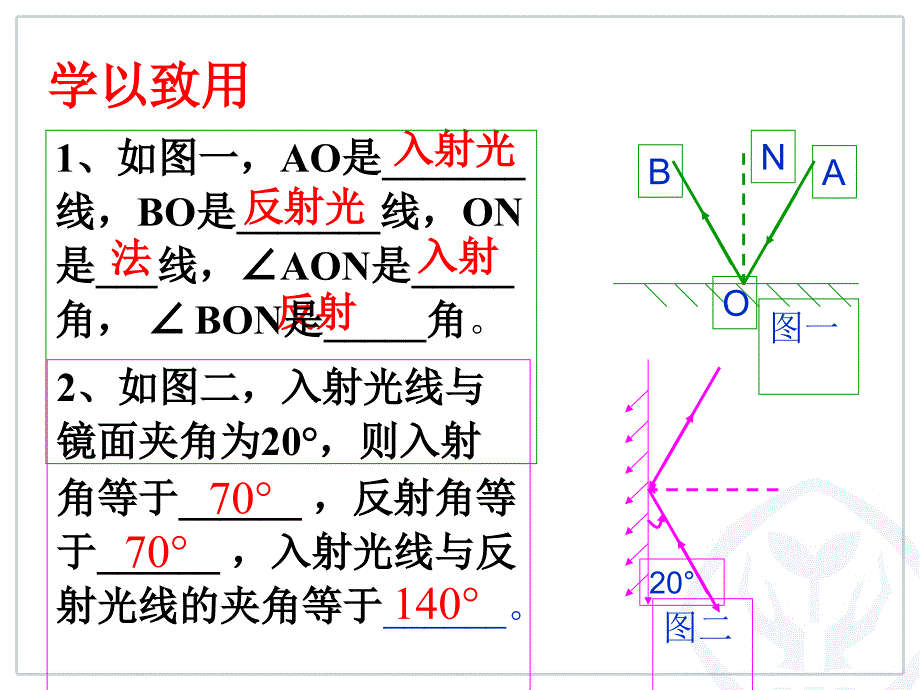 光反射的第二课时_第2页