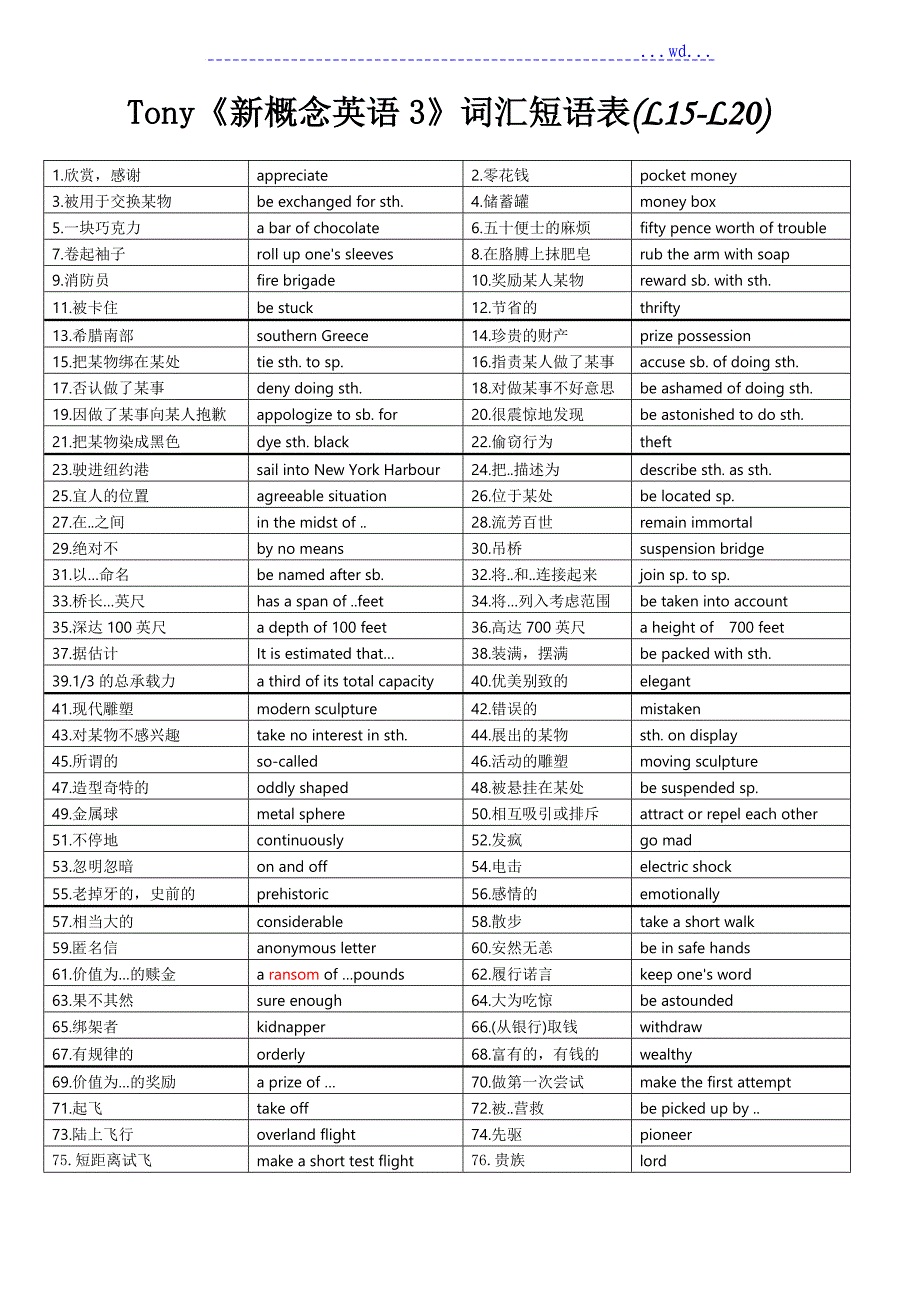 新概念三册词汇短语句型全_第3页