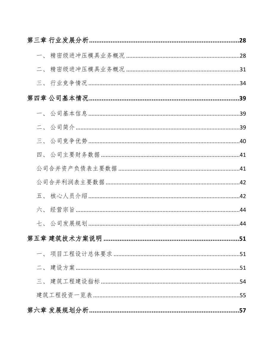 南宁精密冲压模具项目可行性研究报告_第3页