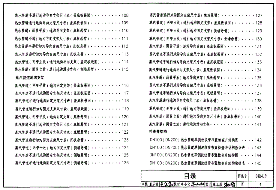 《国标动力专业图集大全》08R419 混凝土模块砌体热力管道地沟_第4页