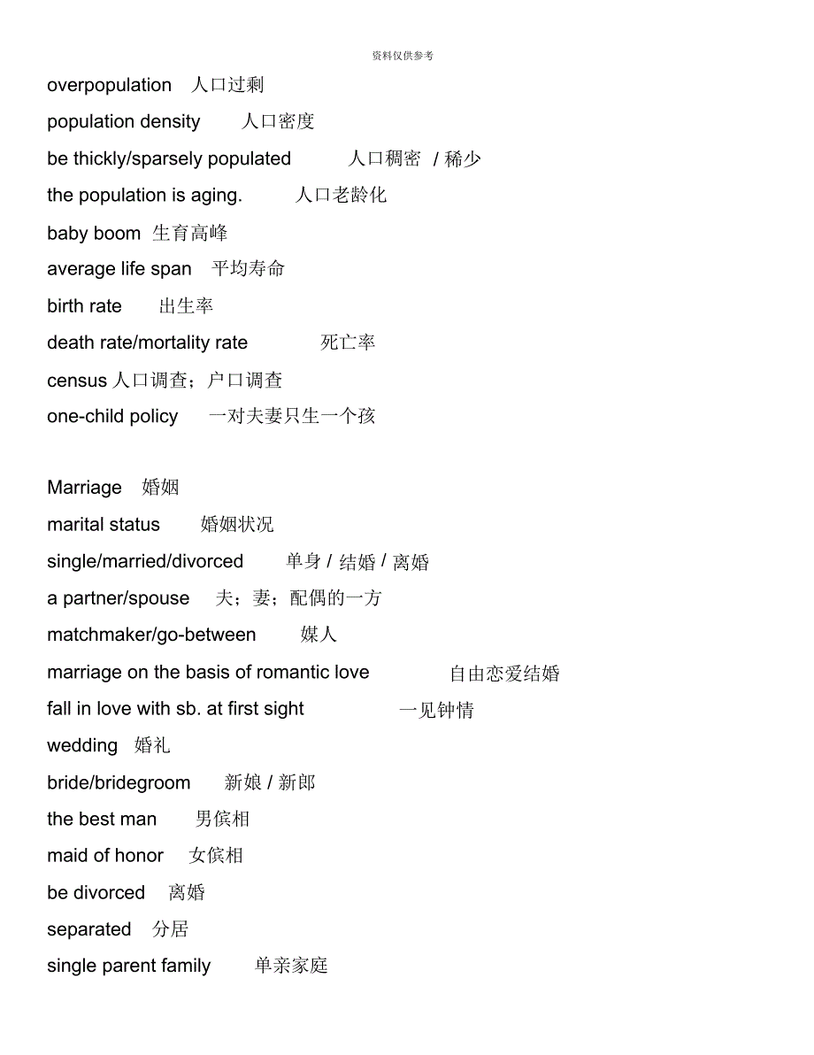 雅思口语话题必备词汇_第4页