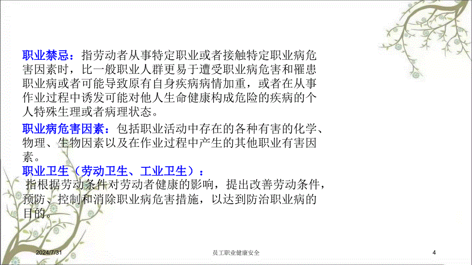 员工职业健康安全PPT课件_第4页