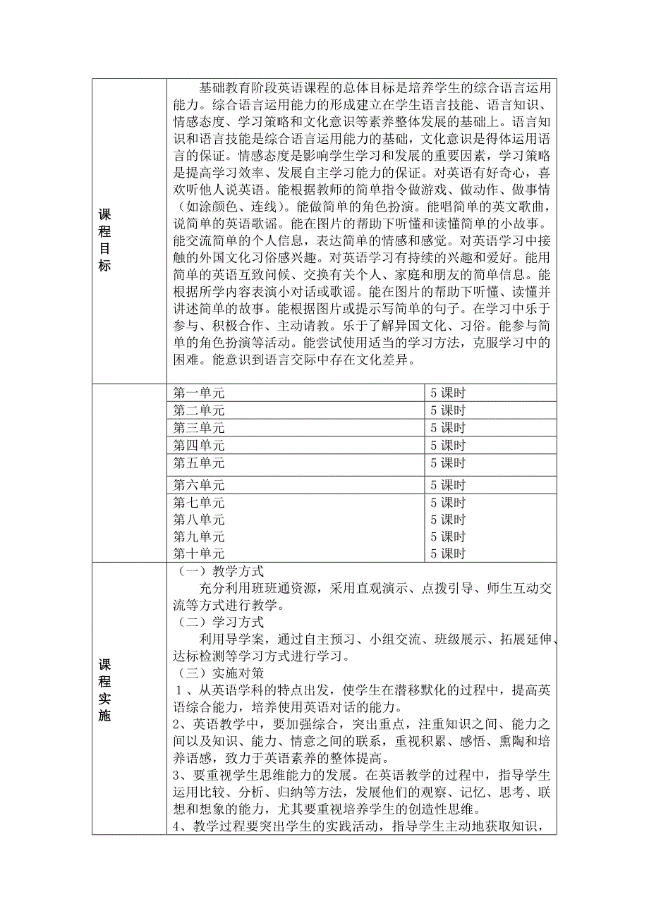 八英上册全册课程纲要_第3页