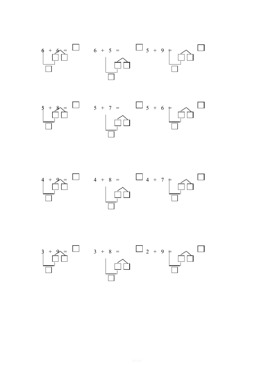 凑十法-破十法-练习题_第3页