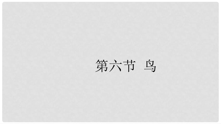 八年级生物上册 5.1.6《鸟》课件 （新版）新人教版_第1页