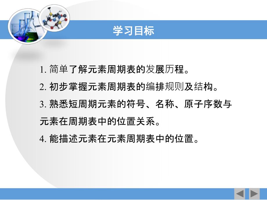 人教版高中化学必修二1.1元素周期表第一课时教学课件_第3页