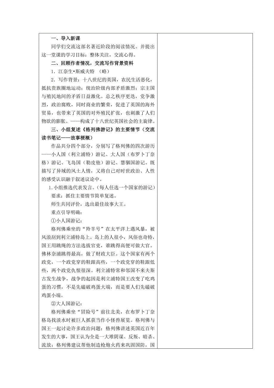 《格勒福游记》名著推荐与阅读教案_第5页