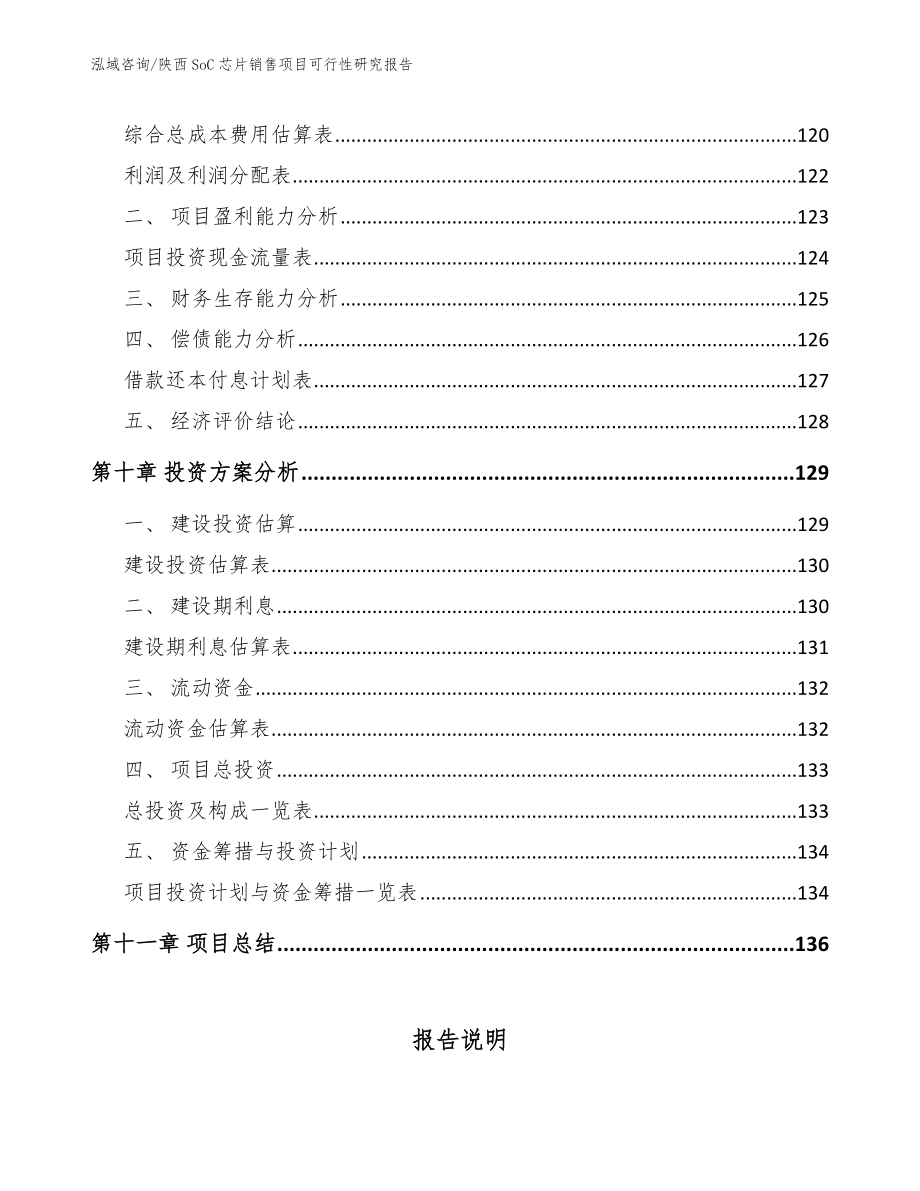 陕西SoC芯片销售项目可行性研究报告（参考范文）_第4页