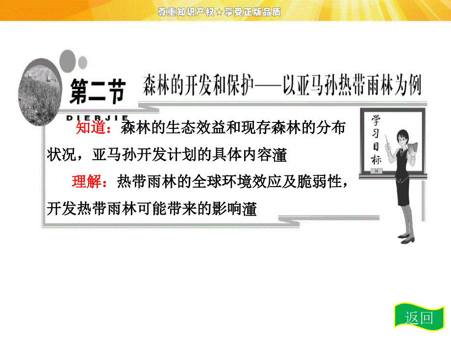 第二章第二节森林的开发和保护以亚马孙热带雨林为例课件_第3页