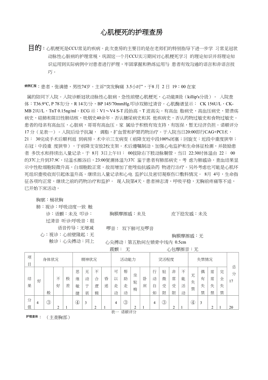 护理查房病例报告_第1页