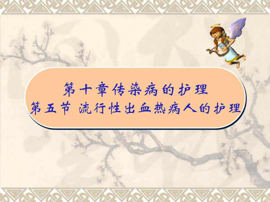 传染病的护理第五节流行性出血热病人的护理_第1页