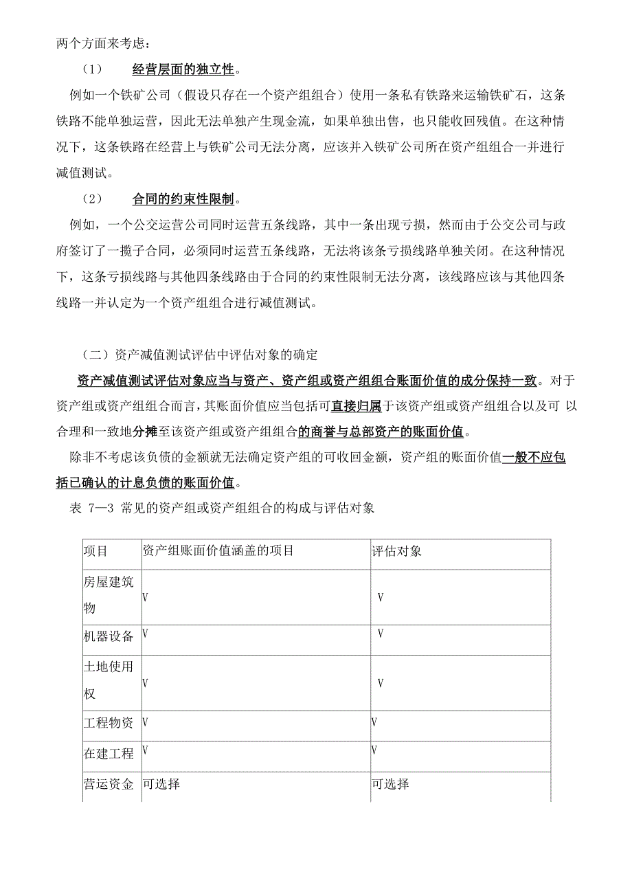 资产评估实务(一)服务于资产减值测试的资产评估知识点_第3页