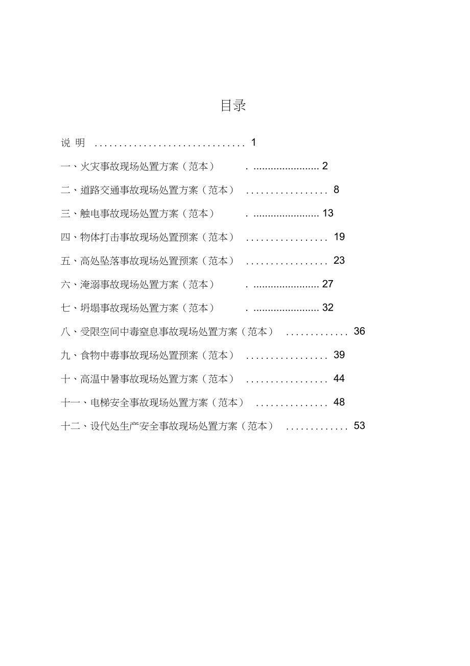 现场处置方案范本_第2页