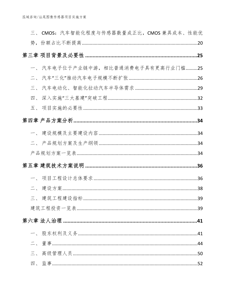 汕尾图像传感器项目实施方案_第4页