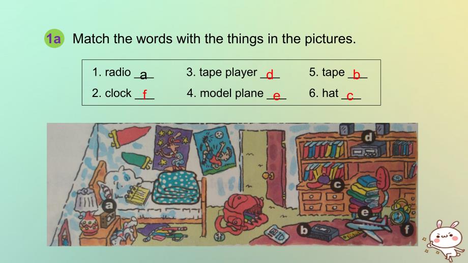 七年级英语上册 Unit 4 Where’s my schoolbag The Third Period Section B（1a-1e） （新版）人教新目标版_第3页