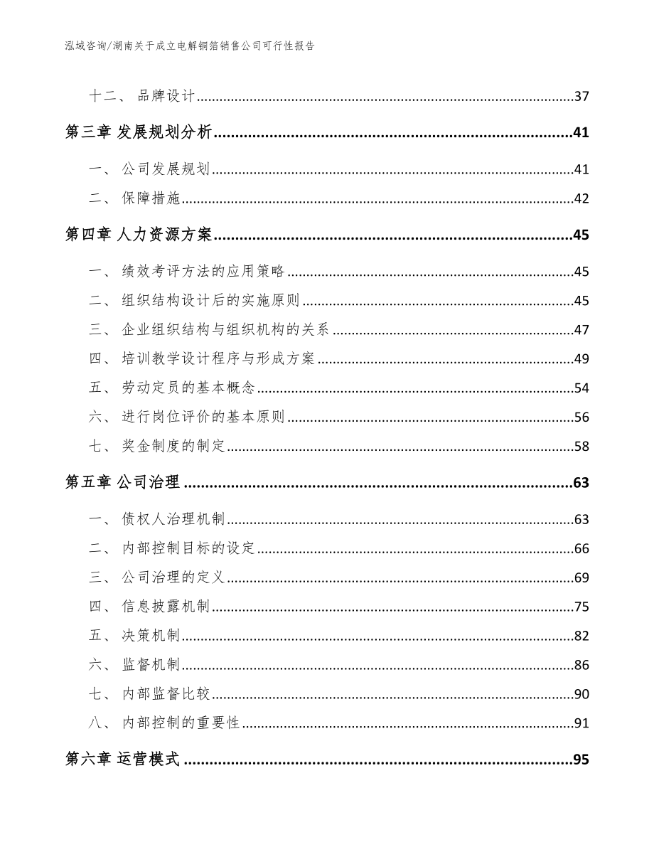 湖南关于成立电解铜箔销售公司可行性报告_第2页