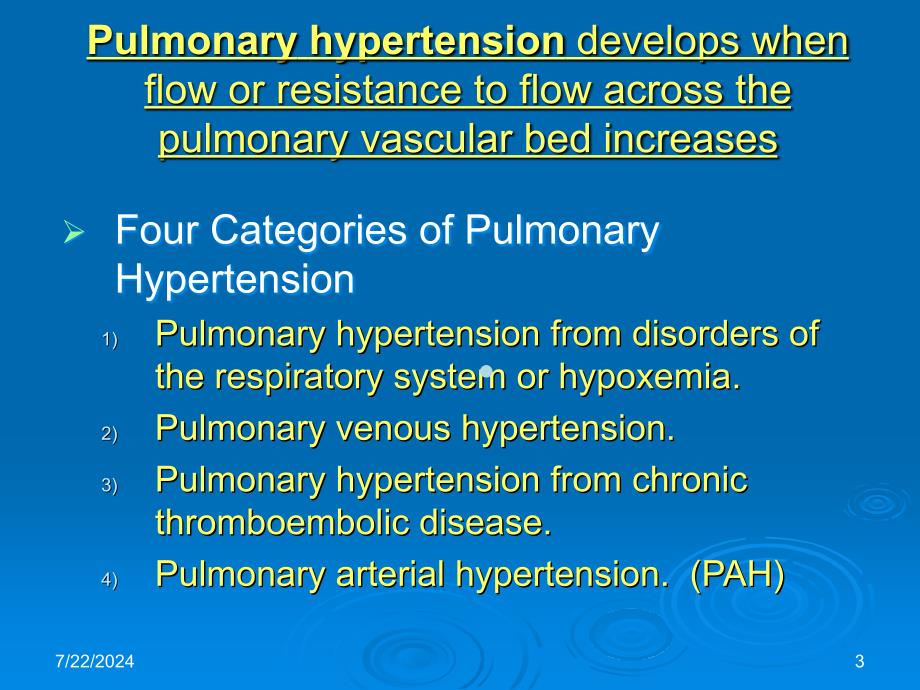 高血压英文PPT精品课件Pulmonary_第3页