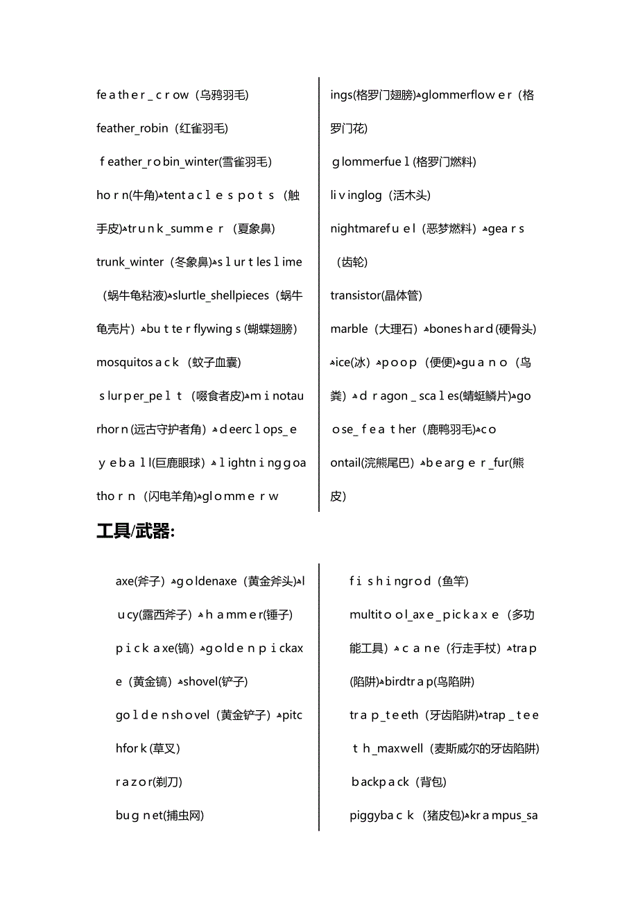 饥荒-控制台(包含全物品直接制造、开小地图、加血上限、物品添加等)_第3页