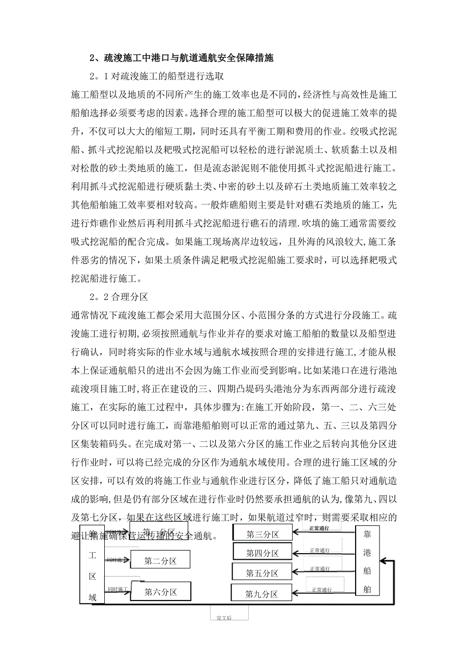 疏浚施工中港口与航道通航安全保障措施研究_第2页