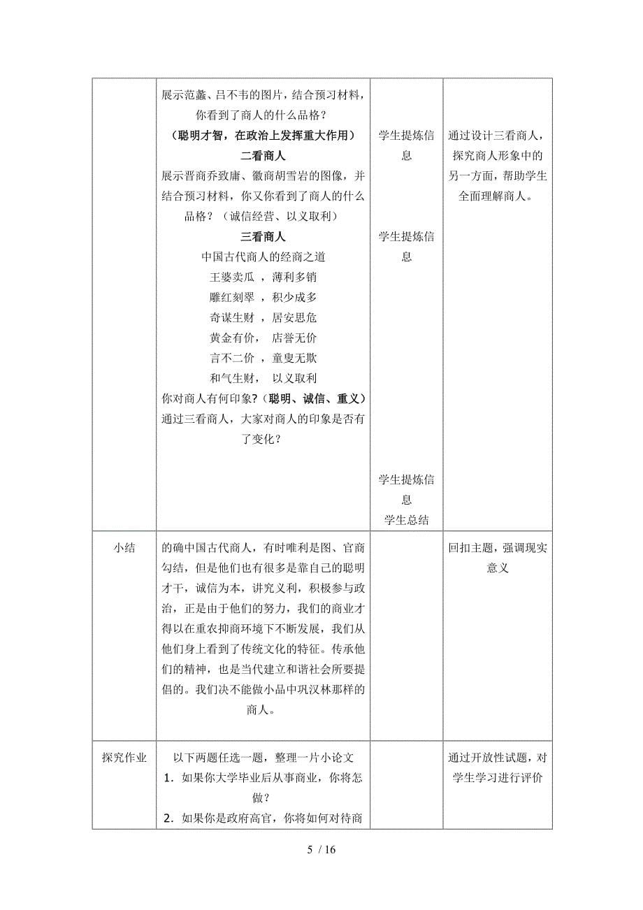 古代商业的发展教学设计_第5页