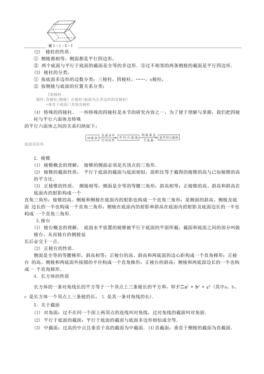 112 棱柱 棱锥和棱台的结构特征_第2页