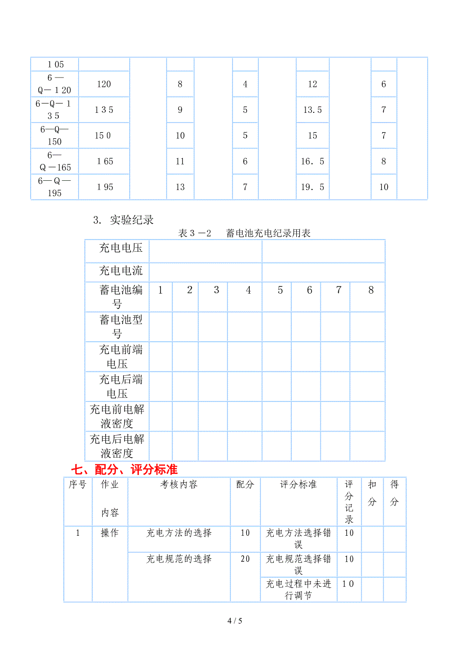 实训二蓄电池的充电_第4页