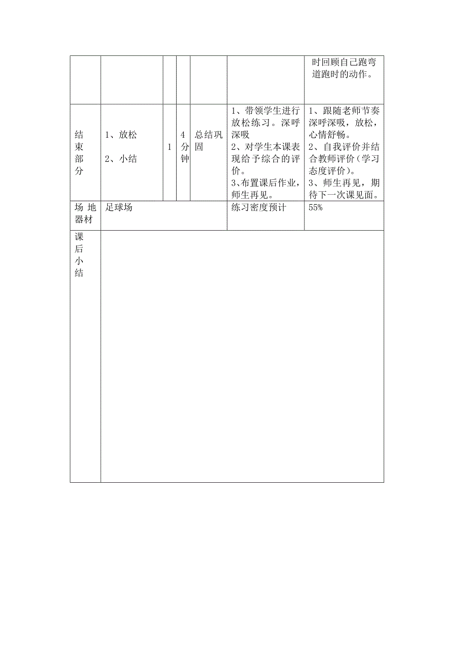 弯道跑教学设计)_第3页