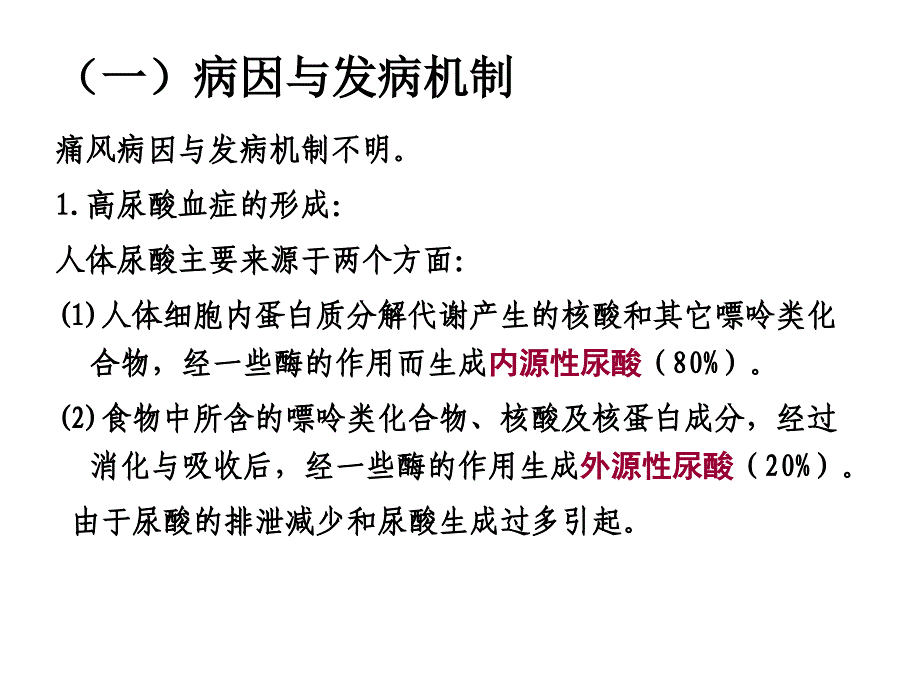 内科护理学课件-痛风_第3页