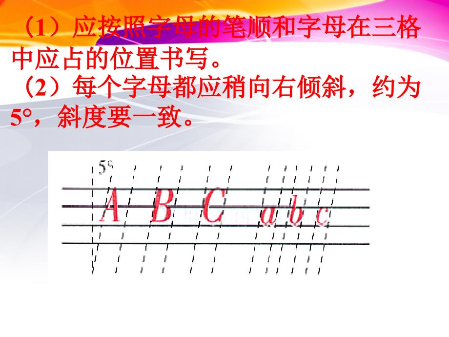 英文字母发音表字母单词句子的写_第4页