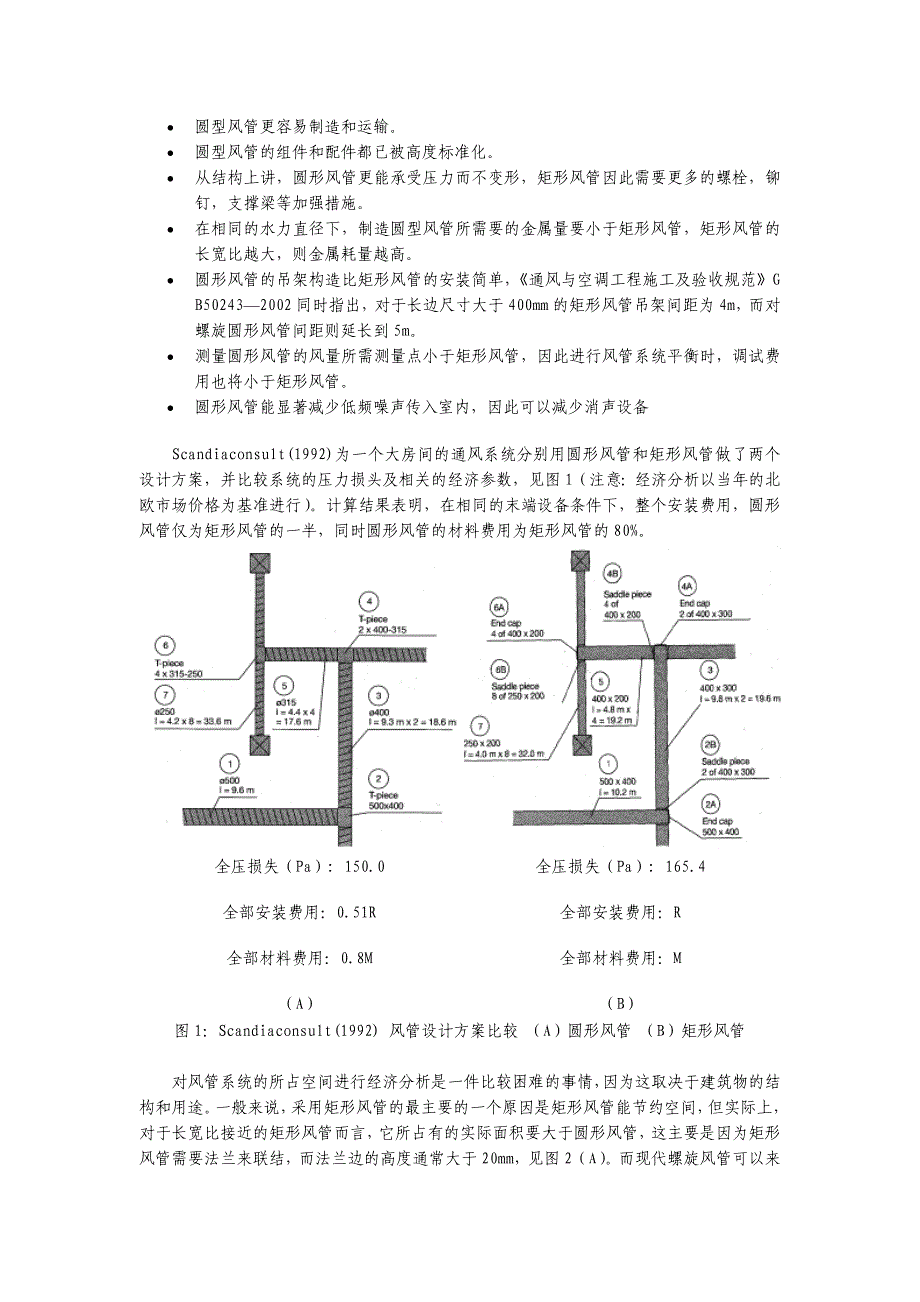 通风管道横截面形状对比和研究_第2页